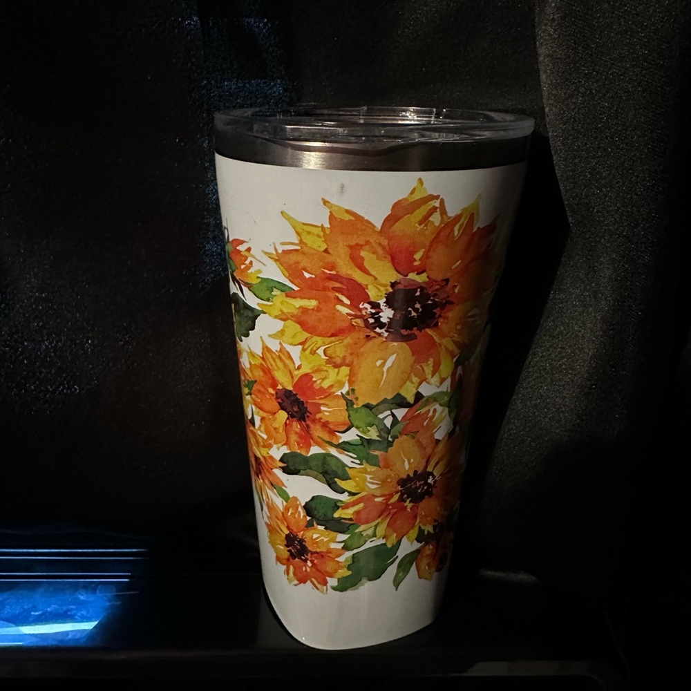 Limited edition sunflower tumbler